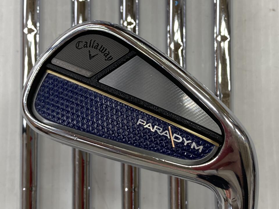 【中古】キャロウェイ PARADYM アイアンセット Sフレックス 37.5インチ NSプロ Zelos 7 Dランク 右利き用 Callaway ゴルフクラブ パラダイム ゴルフドゥ ゴルフ用品 GOLF DO 中古ゴルフクラブ