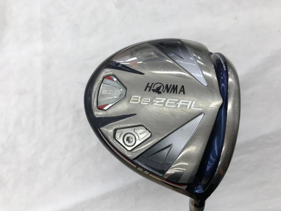【中古】ホンマゴルフ Be ZEAL 535 ドライバー 9.5° Sフレックス 45.75インチ VIZARD for Be ZEAL Cランク 右利き用 ゴルフクラブ ゴルフドゥ ゴルフ用品 GOLF DO 中古ゴルフクラブ