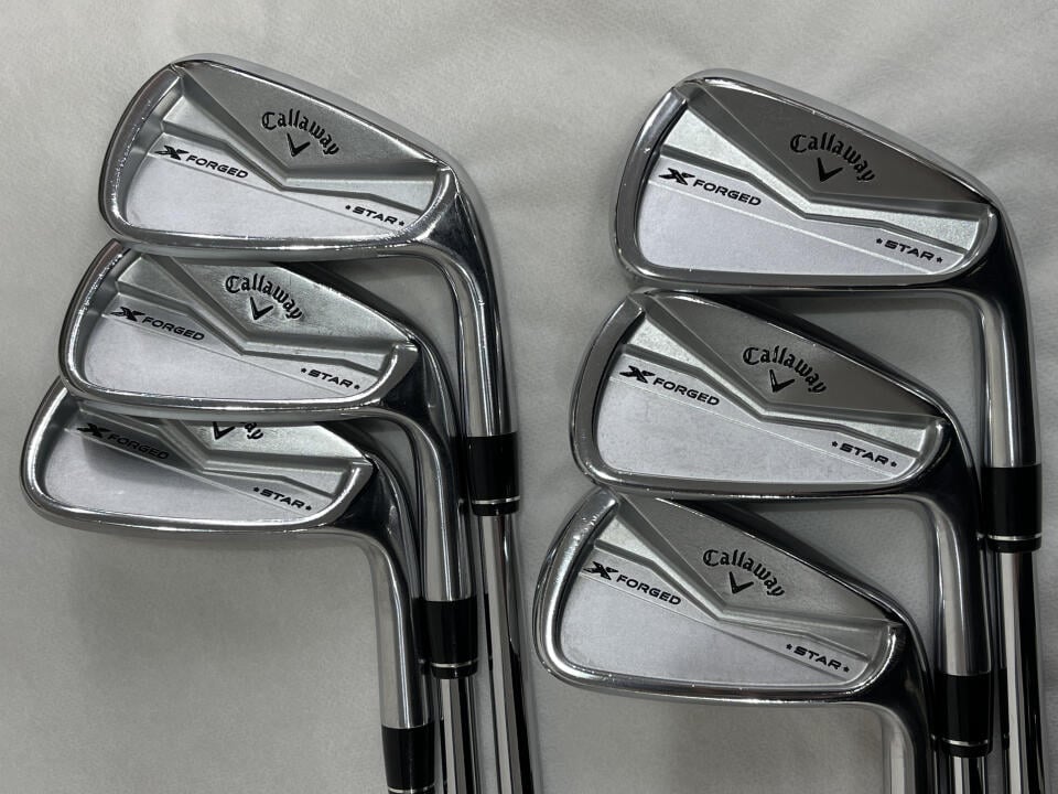 【中古】キャロウェイ X FORGED STAR 2024 アイアンセット 23° S200フレックス 38.0インチ ダイナミックゴールド 105 Cランク 右利き用 Callaway ゴルフクラブ エックスフォージドスター2024 ゴルフドゥ