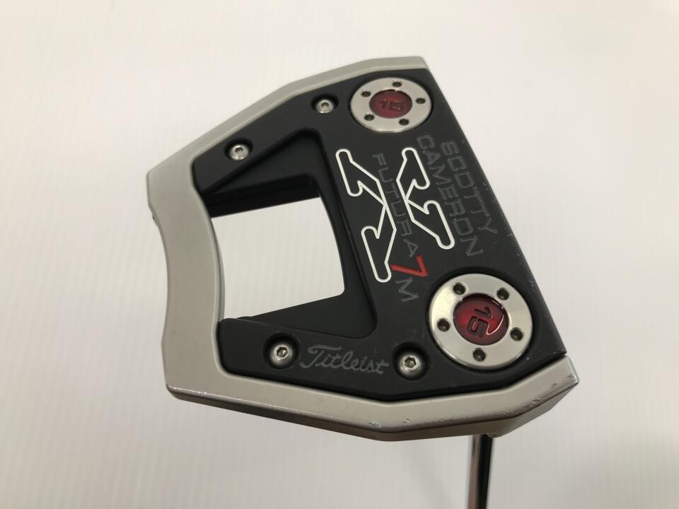 【中古】タイトリスト SC FUTURA X7M パター 34.0インチ オリジナルスチール Dランク 右利き用 Titleist ゴルフクラブ スコッティキャメロン フューチュラエックス ゴルフドゥ ゴルフ用品 GOLF DO 中