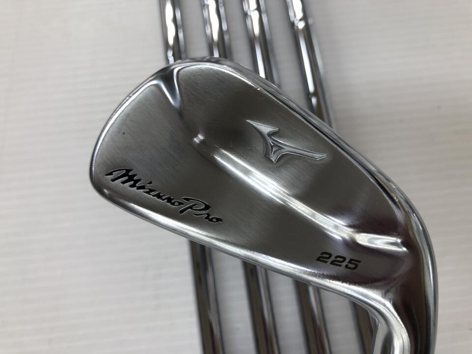 【中古】ミズノ Mizuno Pro 225 アイアンセット S200フレックス 37.5インチ ダイナミックゴールド105 リシャフト品 Cランク 右利き用 MIZUNO ゴルフクラブ ミズノプロ ゴルフドゥ ゴルフ用品 GOLF DO 中