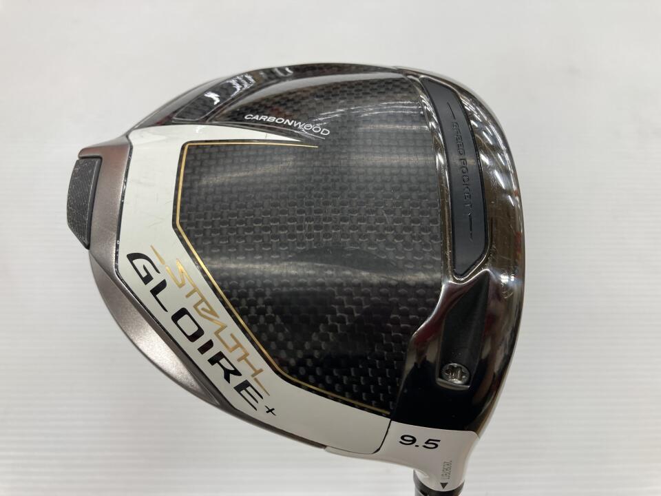 【中古】テーラーメイド STEALTH GLOIRE+ ドライバー 9.5° Sフレックス 45.25インチ ヘッドカバーあり SPEEDER NX GREEN 50 Cランク 右利き用 Taylormade ゴルフクラブ ステルスグローレプラス ゴルフドゥ