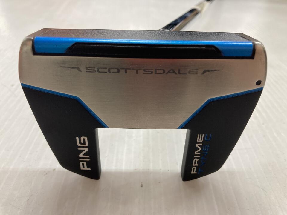 【中古】ピン SCOTTSDALE PRIME TYNE C パター 35.0インチ ヘッドカバーあり オリジナルスチール Cランク 右利き用 PING ゴルフクラブ スコッツデール プライム タイン ゴルフドゥ ゴルフ用品 GOLF DO