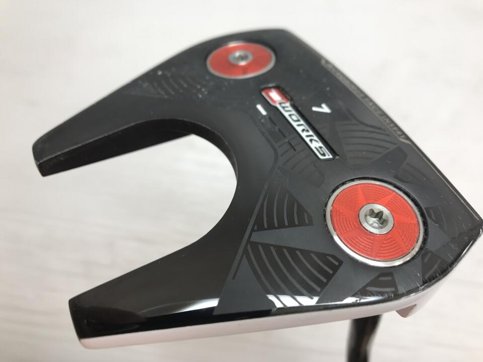【中古】オデッセイ O-WORKS #7 パター 34.0インチ オリジナルスチール Dランク 右利き用 ODYSSEY ゴルフクラブ ゴルフドゥ ゴルフ用品 GOLF DO 中古ゴルフクラブ|ゴルフ ドゥ 中古クラブ店
