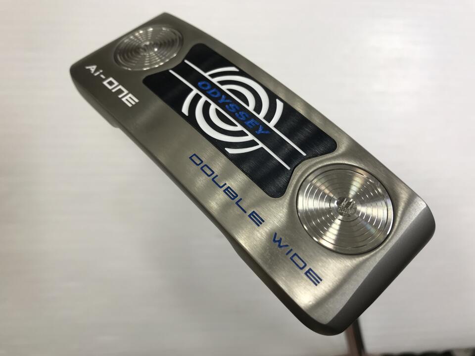 【中古】オデッセイ Ai-ONE SILVER DOUBLE WIDE パター 34.0インチ ヘッドカバーあり オリジナルスチール Bランク 右利き用 ODYSSEY ゴルフクラブ ゴルフドゥ ゴルフ用品 GOLF DO 中古ゴルフクラブ｜ゴルフ ドゥ 中古クラブ店
