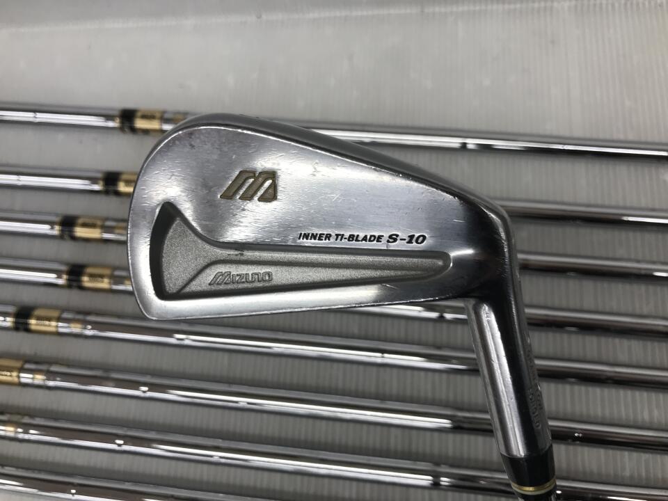 【中古】ミズノ ミズノ S-10アイアン アイアンセット 21° S200フレックス 39.0インチ ダイナミックゴールド Dランク 右利き用 MIZUNO ゴルフクラブ ゴルフドゥ ゴルフ用品 GOLF DO 中古ゴルフクラブ