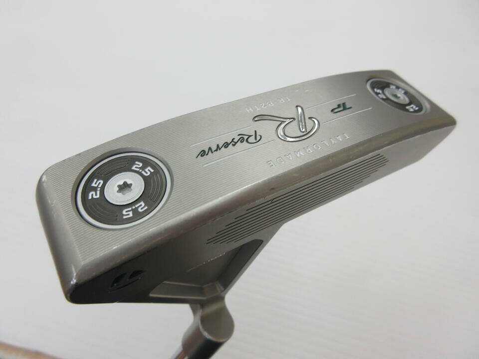 【中古】テーラーメイド TP Reserve TRUSS B2TH パター 34.0インチ ヘッドカバーあり オリジナルスチール Cランク 右利き用 Taylormade ゴルフクラブ ゴルフドゥ ゴルフ用品 GOLF DO 中古ゴルフクラブ