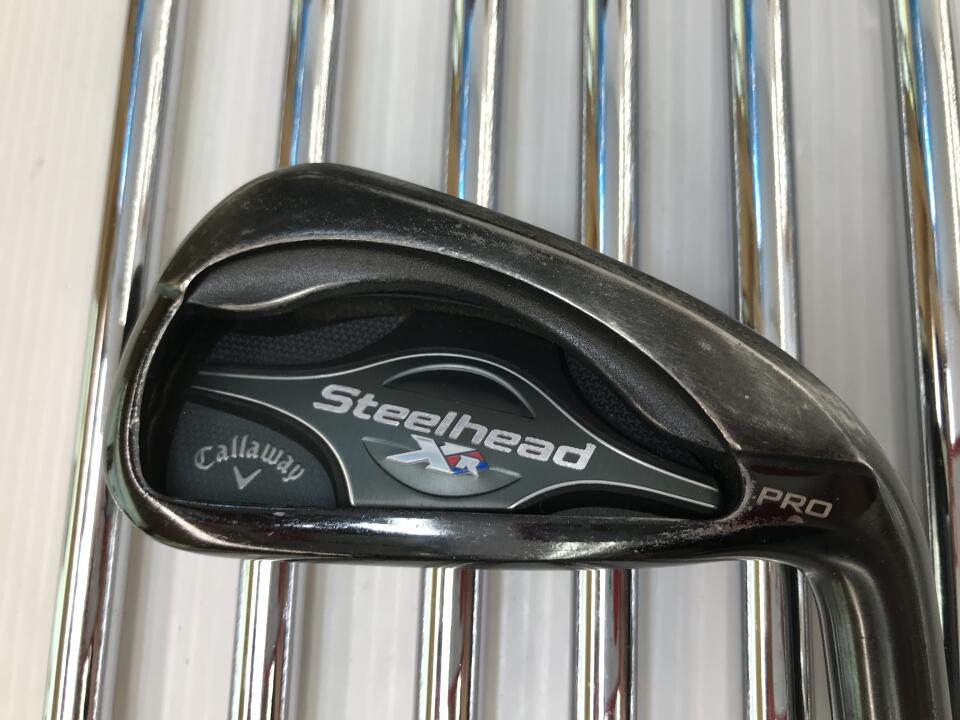 【中古】キャロウェイ Steelhead XR PRO アイアンセット 24° Sフレックス 37.75インチ NSﾌﾟﾛ MODUS SYSTEM3 125 リシャフト品 Dランク 右利き用 Callaway ゴルフクラブ ゴルフドゥ ゴルフ用品 GOLF DO 中古