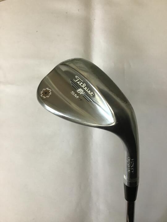 【中古】タイトリスト VOKEY SM7 TOUR CHROME ウェッジ 58° S200フレックス 35.0インチ ダイナミックゴールド Dランク 右利き用 Titleist ゴルフクラブ ボーケイ SM7 ツアークローム ゴルフドゥ ゴルフ用