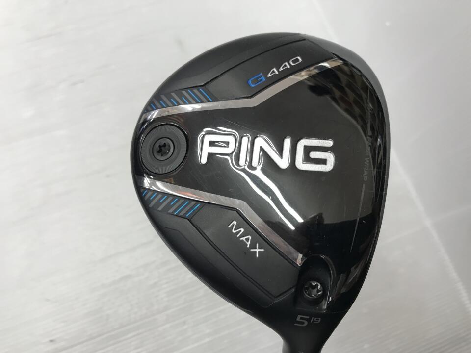 【中古】ピン G440 MAX フェアウェイウッド 5W 19° Sフレックス 42.25インチ ヘッドカバーあり TOUR 2.0 CHROME 65 Cランク 右利き用 PING ゴルフクラブ G440マックス ゴルフドゥ ゴルフ用品 GOLF DO 中古ゴ