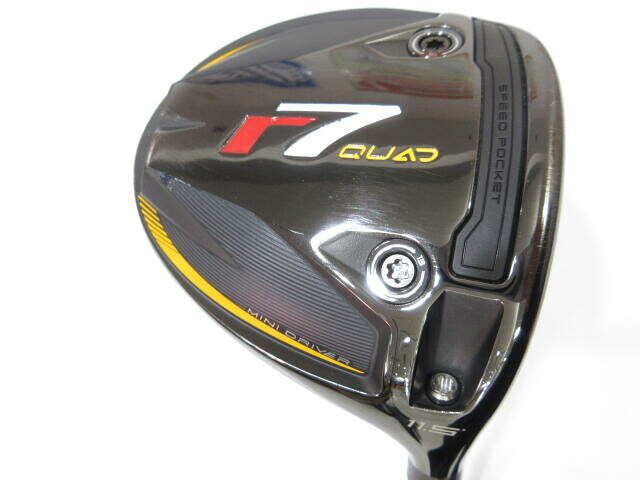 【中古】テーラーメイド r7 QUAD MINI DRIVER ドライバー 11.5&deg; Sフレックス 43.75インチ ヘッドカバーあり Diamana SILVER TM55(r7 QUAD) Cランク 右利き用 Taylormade ゴルフクラブ アールセブンクアッドミニ｜ゴルフ ドゥ 中古クラブ店