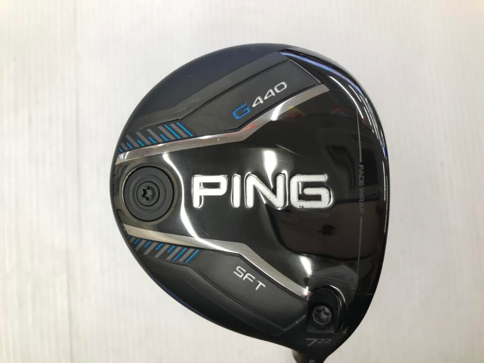 【中古】ピン G440 SFT フェアウェイウッド 7W 22° Xフレックス 42.0インチ ヘッドカバーあり TOUR 2.0 CHROME 75 リシャフト品 Cランク 右利き用 PING ゴルフクラブ ゴルフドゥ ゴルフ用品 GOLF DO 中古ゴ|ゴルフ ドゥ 中古クラブ店