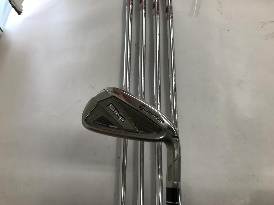 【中古】テーラーメイド SIM2 MAX アイアンセット Rフレックス 38.0インチ KBS MAX MT85 JP Cランク 右利き用 Taylormade ゴルフクラブ シム2マックス ゴルフドゥ ゴルフ用品 GOLF DO 中古ゴルフクラブ