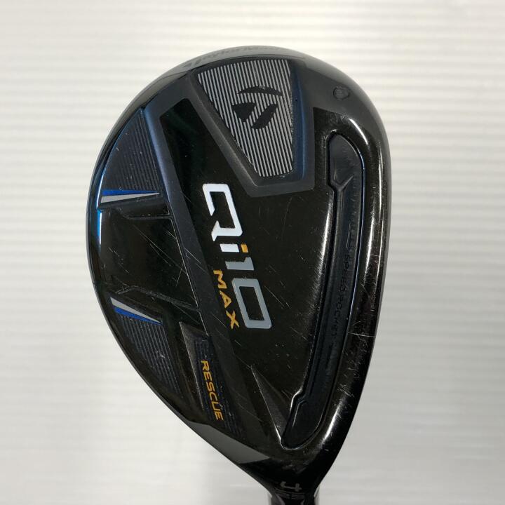 【中古】テーラーメイド Qi10 MAX ユーティリティ 23° Sフレックス 40.0インチ ディアマナ　Thump　i85 リシャフト品 Cランク 右利き用 Taylormade ゴルフクラブ Qi10マックス ゴルフドゥ ゴルフ用品 GO
