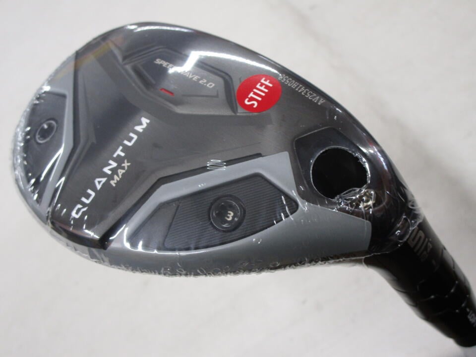 【中古】キャロウェイ QUANTUM MAX ユーティリティ 24° Sフレックス 39.5インチ ヘッドカバーあり ATHLEMAX 80 for Callaway Sランク 右利き用 Callaway ゴルフクラブ クオンタムマックス ゴルフドゥ ゴル|ゴルフ ドゥ 中古クラブ店