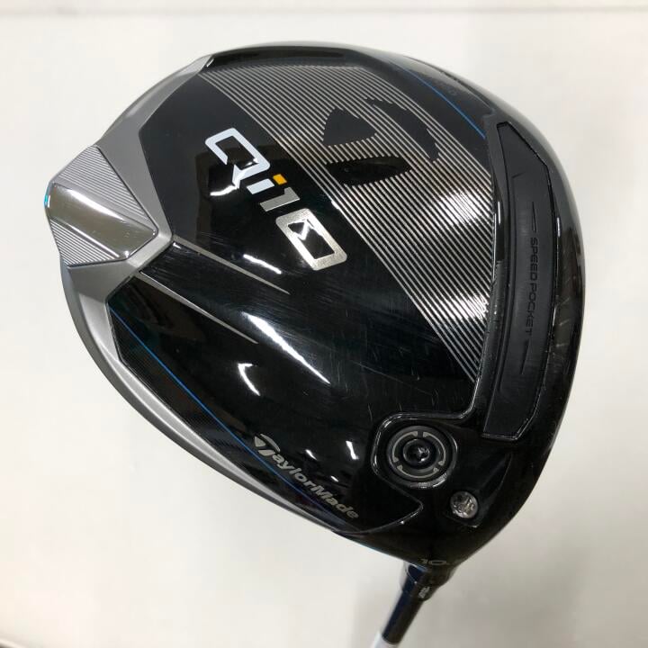 【中古】テーラーメイド Qi10 ドライバー 10.5° SRフレックス 45.5インチ ヘッドカバーあり Diamana BLUE TM50 Cランク 右利き用 Taylormade ゴルフクラブ ゴルフドゥ ゴルフ用品 GOLF DO 中古ゴルフクラブ