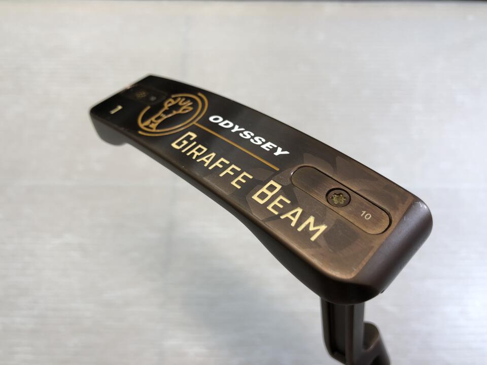 【中古】オデッセイ GIRAFFE-BEAM #1 パター 34.0インチ トゥルーテンパースチール リシャフト品 Cランク 右利き用 ODYSSEY ゴルフクラブ ゴルフドゥ ゴルフ用品 GOLF DO 中古ゴルフクラブ