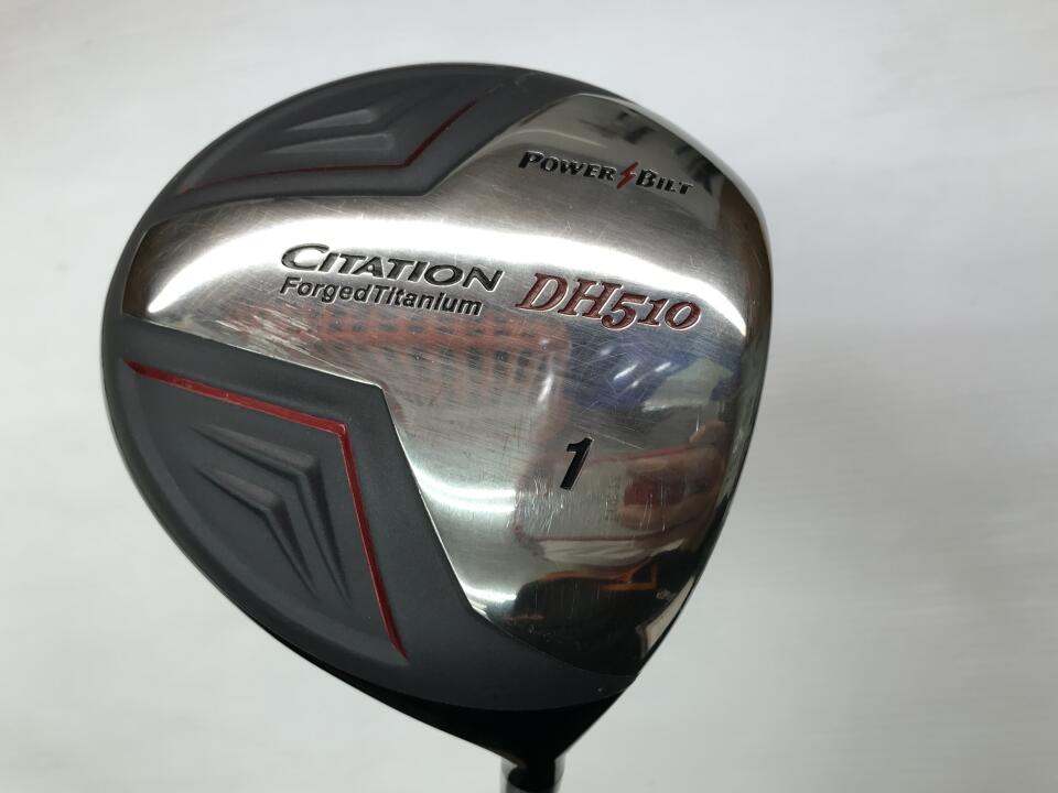 【中古】パワービルト CITATION DH510 ドライバー 12.5° SRフレックス 45.5インチ HB-187D Dランク 右利き用 POWER BILT ゴルフクラブ ゴルフドゥ ゴルフ用品 GOLF DO 中古ゴルフクラブ