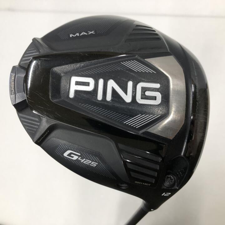 【中古】ピン G425 MAX ドライバー 12° Sフレックス 46.0インチ ヘッドカバーあり ALTA J CB SLATE Cランク 右利き用 PING ゴルフクラブ G425マックス ゴルフドゥ ゴルフ用品 GOLF DO 中古ゴルフクラブ
