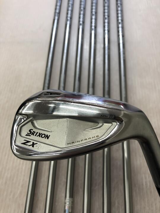 【中古】ダンロップ SRIXON ZX4 Mk2 アイアンセット 23° Sフレックス 38.25インチ Diamana ZX-2 for IRON Cランク 右利き用 DUNLOP ゴルフクラブ スリクソンZX4 MK2 ゴルフドゥ ゴルフ用品 GOLF DO 中古ゴルフク