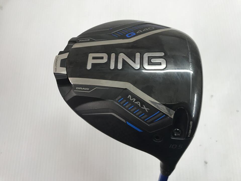 【中古】ピン G440 MAX ドライバー 10.5° SRフレックス 46.0インチ ALTA J CB BLUE Cランク 右利き用 PING ゴルフクラブ G440マックス ゴルフドゥ ゴルフ用品 GOLF DO 中古ゴルフクラブ