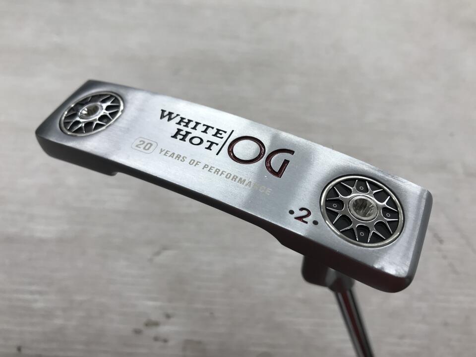 【中古】オデッセイ ホワイト ホット OG #2M パター 34.0インチ ヘッドカバーあり STROKE LAB Cランク 右利き用 ODYSSEY ゴルフクラブ ゴルフドゥ ゴルフ用品 GOLF DO 中古ゴルフクラブ