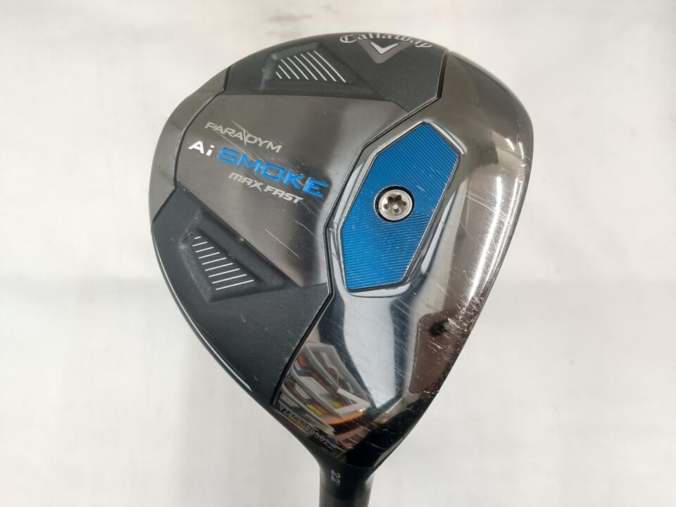 【中古】キャロウェイ PARADYM Ai SMOKE MAX FAST フェアウェイウッド 7W 22° Rフレックス 42.25インチ ヘッドカバーあり TENSEI 40 for Callaway(Ai SMOKE) Cランク 右利き用 Callaway ゴルフクラブ パラダイムAiス