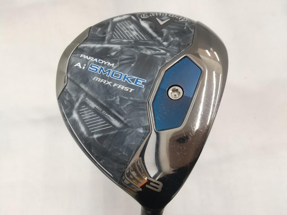 【中古】キャロウェイ PARADYM Ai SMOKE MAX FAST フェアウェイウッド 3W 16° Rフレックス 43.25インチ ヘッドカバーあり TENSEI 40 for Callaway(Ai SMOKE) Cランク 右利き用 Callaway ゴルフクラブ パラダイムAiス
