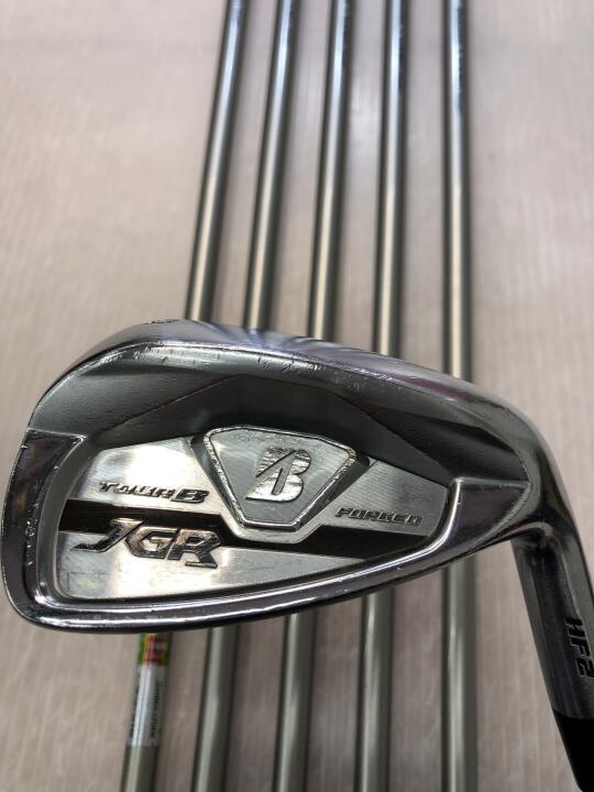 【中古】ブリヂストン TOUR B JGR HF2 アイアンセット 24° Sフレックス 38.25インチ TG1-IR Dランク 右利き用 BRIDGESTONE ゴルフクラブ ゴルフドゥ ゴルフ用品 GOLF DO 中古ゴルフクラブ