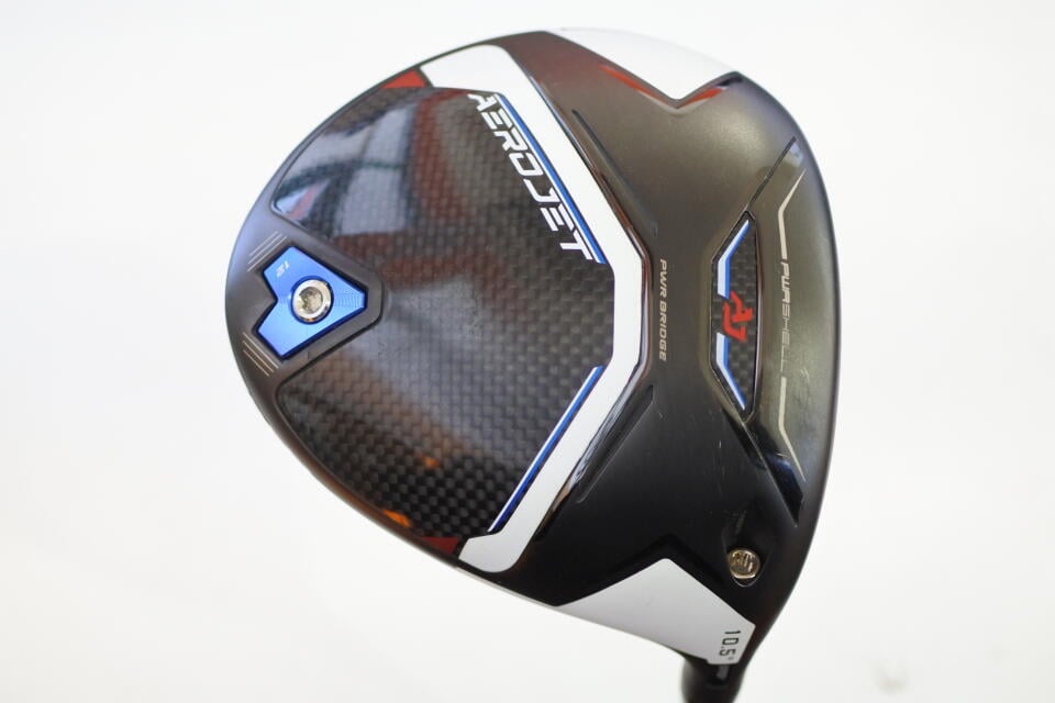 【中古】コブラ AEROJET US ドライバー 10.5° Sフレックス 45.5インチ ヘッドカバーあり MITSUBISHI Kaili Blue 60 Cランク 右利き用 COBRA ゴルフクラブ エアロジェット ゴルフドゥ ゴルフ用品 GOLF DO 中古