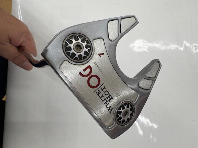 【中古】オデッセイ ホワイト ホット OG #7 パター 33.0インチ STROKE LAB Cランク 右利き用 ODYSSEY ゴルフクラブ ゴルフドゥ ゴルフ用品 GOLF DO 中古ゴルフクラブ