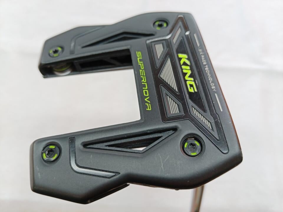 【中古】コブラ KING 3D PRINTED SUPERNOVA パター 34.0インチ ヘッドカバーあり KBS CT TOUR PUTTER 120 Cランク 右利き用 COBRA ゴルフクラブ キング 3Dプリント スーパーノヴァ ゴルフドゥ ゴルフ用品 GOLF DO