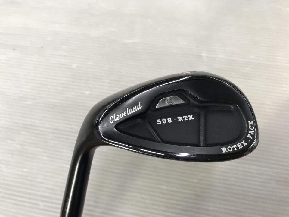 【中古】クリーブランド 588・RTX CB ブラックパール ウェッジ 58° Sフレックス 35.0インチ NSプロMODUS3TOUR 105 リシャフト品 Dランク 左利き用 Cleveland ゴルフクラブ ゴルフドゥ ゴルフ用品 GOLF DO