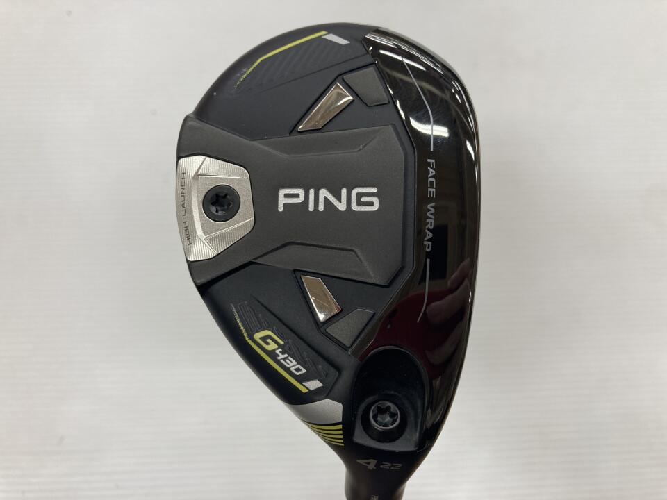 【中古】ピン G430 HL ユーティリティ 22° 39.5インチ ヘッドカバーあり Fujikura SPEEDER NX45 Dランク 右利き用 PING ゴルフクラブ ゴルフドゥ ゴルフ用品 GOLF DO 中古ゴルフクラブ