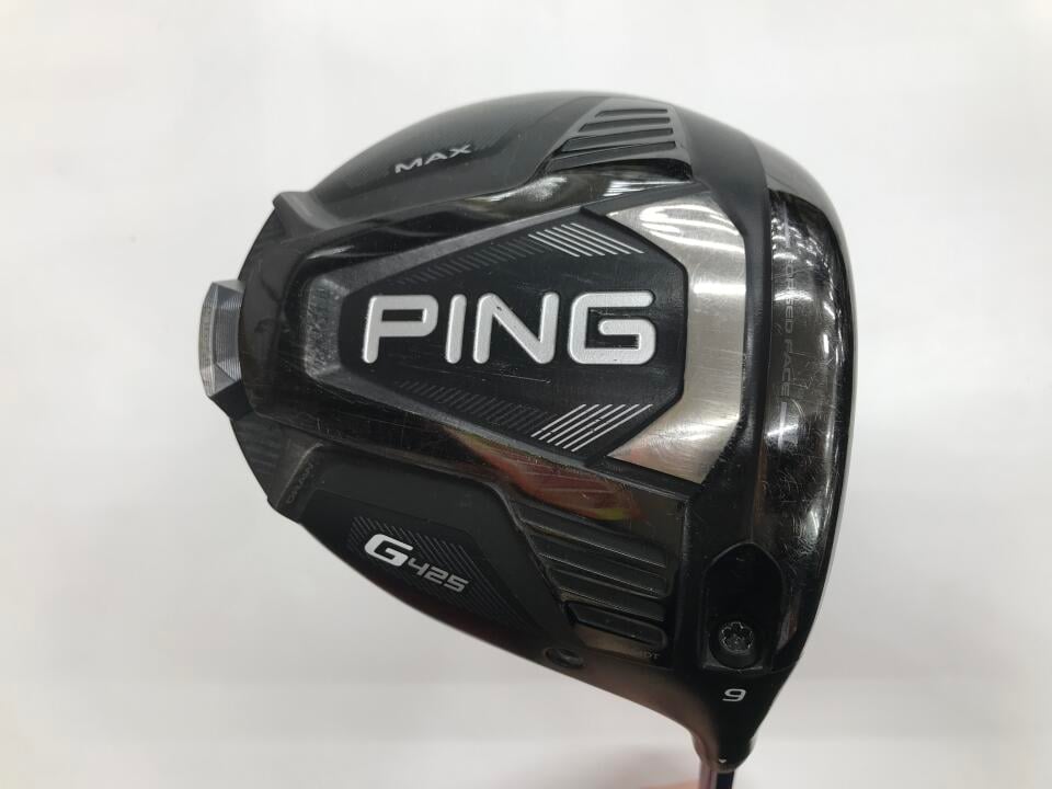 【中古】ピン G425 MAX ドライバー 9° Sフレックス 44.75インチ ツアーAD　GT-7 リシャフト品 Dランク 右利き用 PING ゴルフクラブ G425マックス ゴルフドゥ ゴルフ用品 GOLF DO 中古ゴルフクラブ