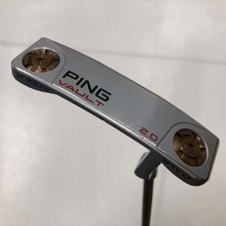 【中古】ピン VAULT 2.0 DALE ANSER Platinum パター 33.0インチ ヘッドカバーあり オリジナルスチール(PP58ｸﾞﾘｯﾌﾟ) Dランク 右利き用 PING ゴルフクラブ ゴルフドゥ ゴルフ用品 GOLF DO 中古ゴルフ｜ゴルフ ドゥ 中古クラブ店 13,073円