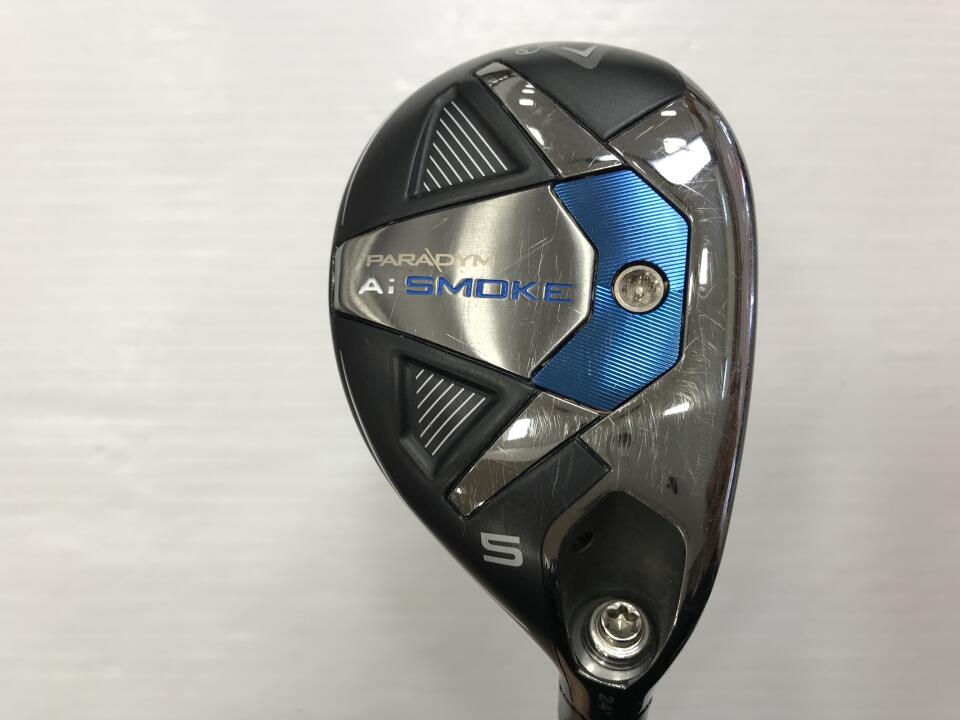 【中古】キャロウェイ PARADYM Ai SMOKE ユーティリティ 24° Sフレックス 39.25インチ ヘッドカバーあり TENSEI 50 for Callaway(Ai SMOKE) Cランク 右利き用 Callaway ゴルフクラブ パラダイムAiスモーク ゴル