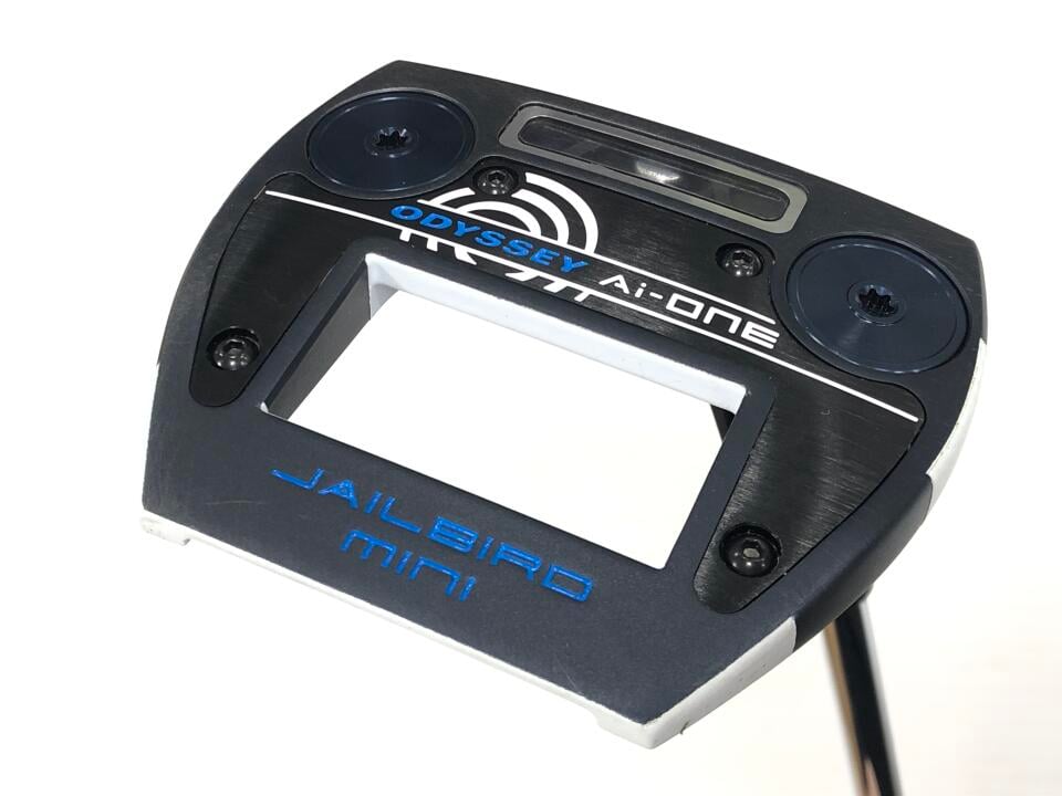 【中古】オデッセイ Ai-ONE JAILBIRD MINI パター 34.0インチ ヘッドカバーあり オリジナルスチール Cランク 右利き用 ODYSSEY ゴルフクラブ ゴルフドゥ ゴルフ用品 GOLF DO 中古ゴルフクラブ