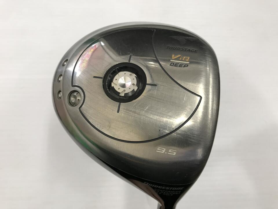 【中古】ブリヂストン ツアーステージ V-iQ ディープ(2006) ドライバー 9.5° Sフレックス 44.75インチ TV-60α Dランク 右利き用 BRIDGESTONE ゴルフクラブ ゴルフドゥ ゴルフ用品 GOLF DO 中古ゴルフクラ