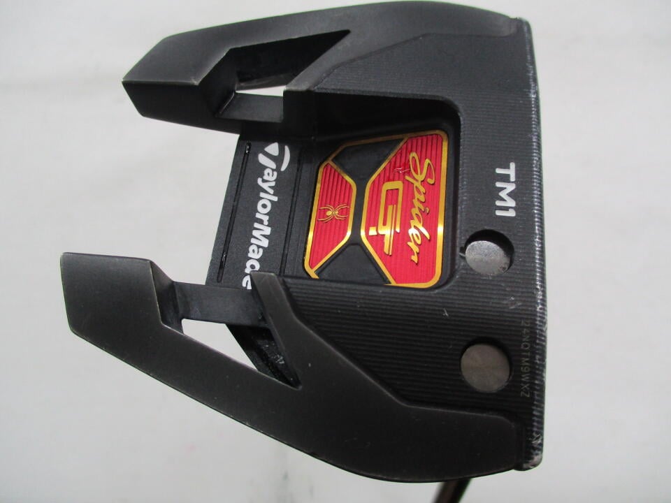 【中古】【訳あり】テーラーメイド Spider GT BLACK TM1 パター 33.0インチ ヘッドカバーあり オリジナルスチール Dランク 右利き用 Taylormade ゴルフクラブ ゴルフドゥ ゴルフ用品 GOLF DO 中古ゴルフ