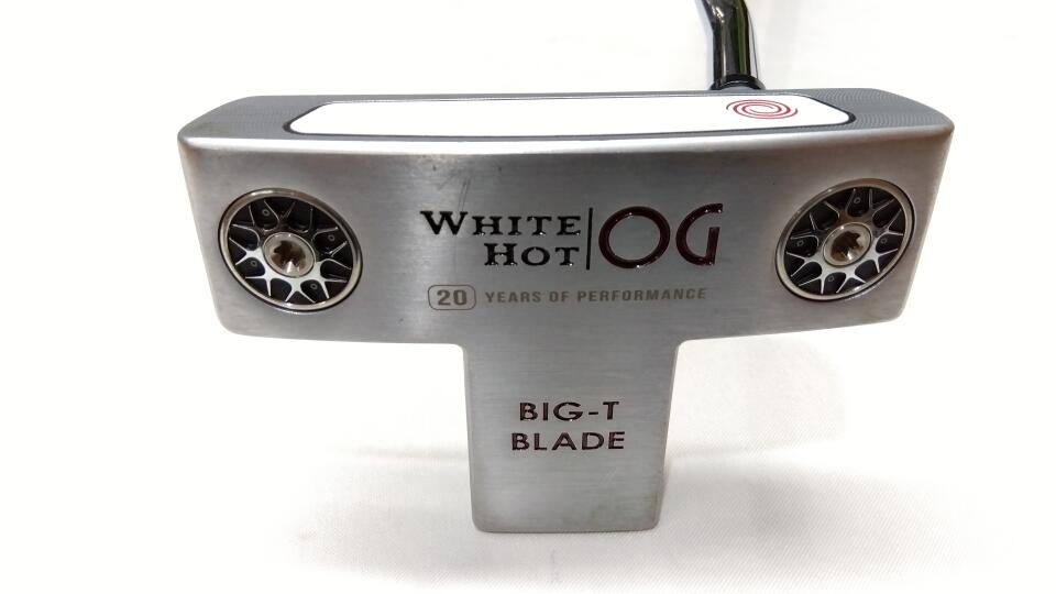 【中古】オデッセイ ホワイト ホット OG BIG T BLADE パター 33.0インチ STROKE LAB Cランク 右利き用 ODYSSEY ゴルフクラブ ゴルフドゥ ゴルフ用品 GOLF DO 中古ゴルフクラブ