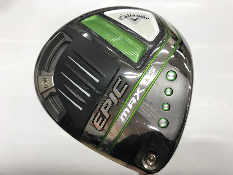 【中古】キャロウェイ EPIC MAX LS ドライバー 9.0&deg; Sフレックス 45.25インチ ヘッドカバーあり SPEEDER NX 60 リシャフト品 Cランク 右利き用 Callaway ゴルフクラブ エピックマックスLS ゴルフドゥ ゴ｜ゴルフ ドゥ 中古クラブ店