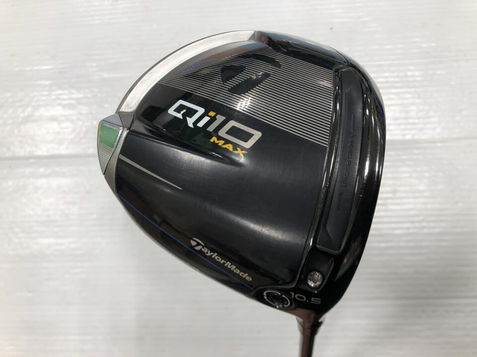 【中古】テーラーメイド Qi10 MAX ドライバー 10.5° Sフレックス 45.25インチ Diamana SILVER TM50 リシャフト品 Cランク 右利き用 Taylormade ゴルフクラブ Qi10マックス ゴルフドゥ ゴルフ用品 GOLF DO 中古 26,462円