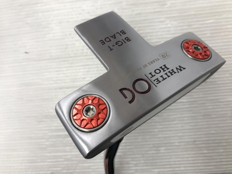 【中古】オデッセイ ホワイト ホット OG BIG T BLADE パター 34.0インチ オリジナルスチール Cランク 右利き用 ODYSSEY ゴルフクラブ ゴルフドゥ ゴルフ用品 GOLF DO 中古ゴルフクラブ