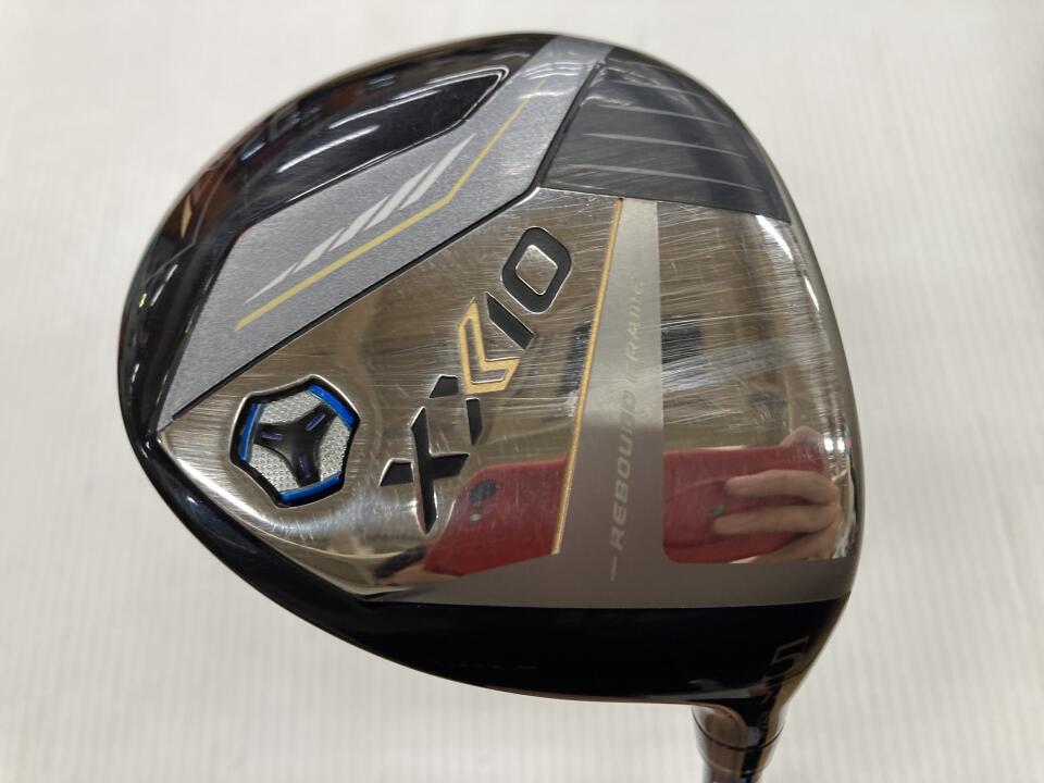 【中古】ダンロップ XXIO 13 ネイビー フェアウェイウッド 5W 18° Rフレックス 43.0インチ ヘッドカバーあり MP1300 ネイビー Cランク 右利き用 DUNLOP ゴルフクラブ ゼクシオ13 ゴルフドゥ ゴルフ用
