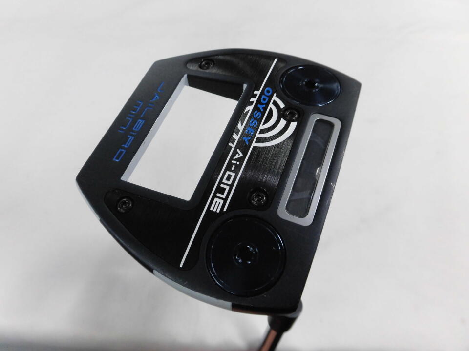 【中古】オデッセイ Ai-ONE JAILBIRD MINI パター 34.0インチ ヘッドカバーあり オリジナルスチール Cランク 右利き用 ODYSSEY ゴルフクラブ ゴルフドゥ ゴルフ用品 GOLF DO 中古ゴルフクラブ
