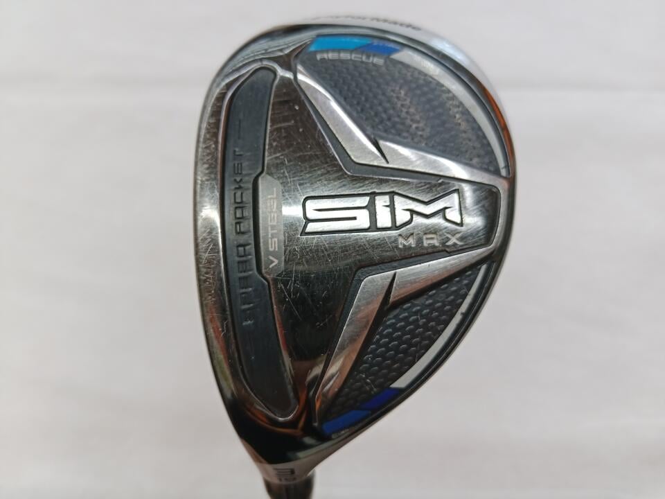 【中古】テーラーメイド SIM MAX US ユーティリティ 19° Sフレックス 40.75インチ Fujikura VENTUS Blue 7 Dランク 左利き用 Taylormade ゴルフクラブ シムマックス ゴルフドゥ ゴルフ用品 GOLF DO 中古ゴルフ