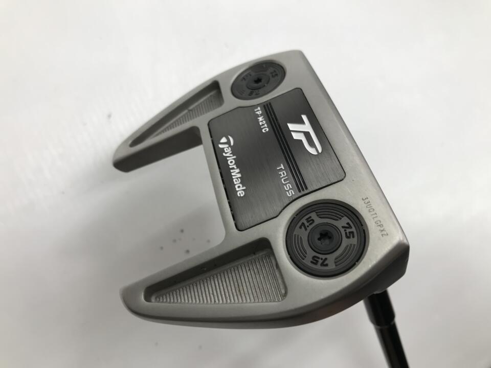 【中古】テーラーメイド TP TRUSS M2TC パター 34.0インチ ヘッドカバーあり ディアマナP135 リシャフト品 Cランク 右利き用 Taylormade ゴルフクラブ ゴルフドゥ ゴルフ用品 GOLF DO 中古ゴルフクラブ