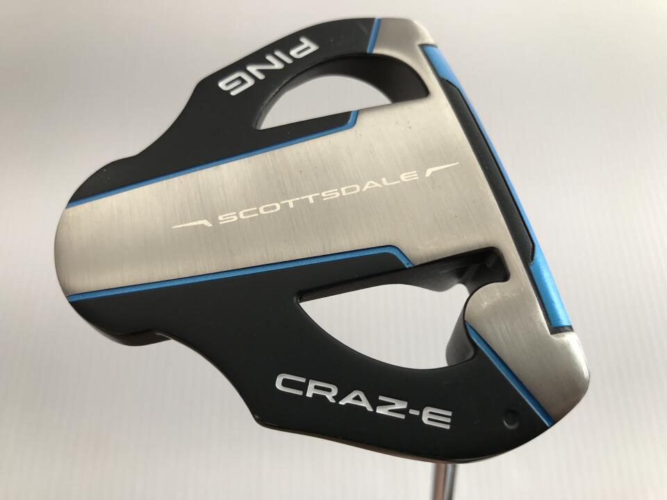 【中古】ピン SCOTTSDALE CRAZ-E パター 34.0インチ ヘッドカバーあり オリジナルスチール Cランク 右利き用 PING ゴルフクラブ スコッツデール クレイジー ゴルフドゥ ゴルフ用品 GOLF DO 中古ゴルフ|ゴルフ ドゥ 中古クラブ店