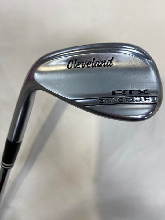 【中古】クリーブランド RTX ZIPCORE ツアーサテン ウェッジ 50° S200フレックス 35.25インチ DG 　AMT　TOUR　WHITE リシャフト品 Dランク 左利き用 Cleveland ゴルフクラブ ゴルフドゥ ゴルフ用品 GOLF DO